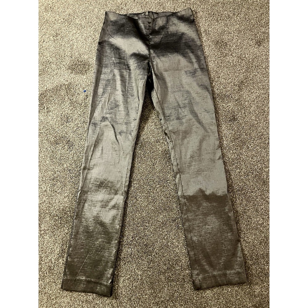 NWT Scott Jessica McClintock Vintage Silver Gray Dress Pants Size 6/8 Occasion